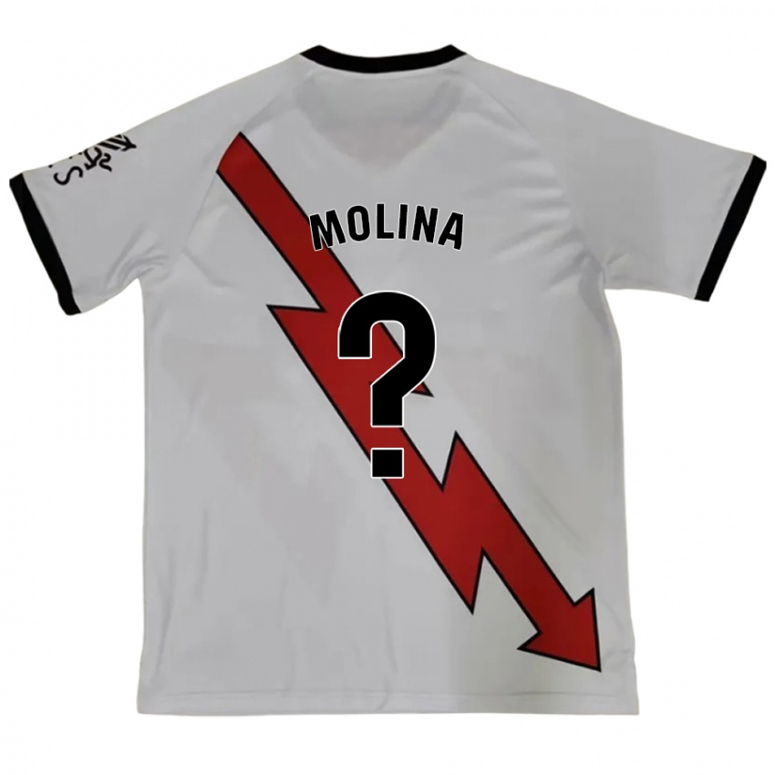 Niño Camiseta Adrián Molina #0 Rojo 2ª Equipación 2024/25 La Camisa Argentina