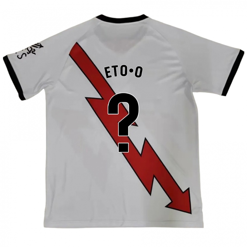 Niño Camiseta Etienne Eto'o #0 Rojo 2ª Equipación 2024/25 La Camisa Argentina