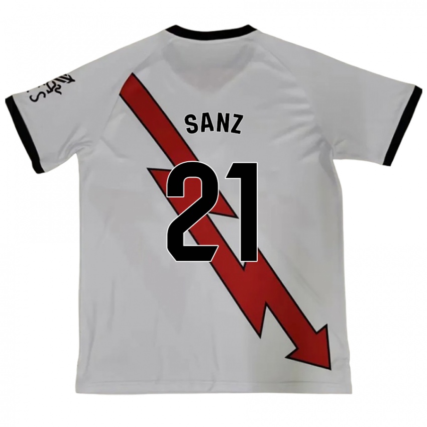 Niño Camiseta Luismi Sanz #21 Rojo 2ª Equipación 2024/25 La Camisa Argentina