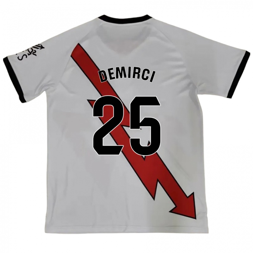 Niño Camiseta Mert Demirci #25 Rojo 2ª Equipación 2024/25 La Camisa Argentina