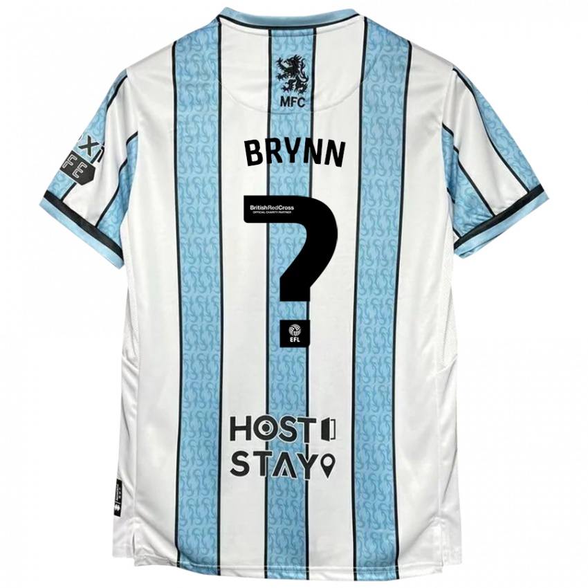 Niño Camiseta Sol Brynn #0 Blanco Azul 2ª Equipación 2024/25 La Camisa Argentina