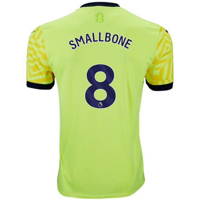 Niño Camiseta Will Smallbone #8 Amarillo 2ª Equipación 2024/25 La Camisa Argentina