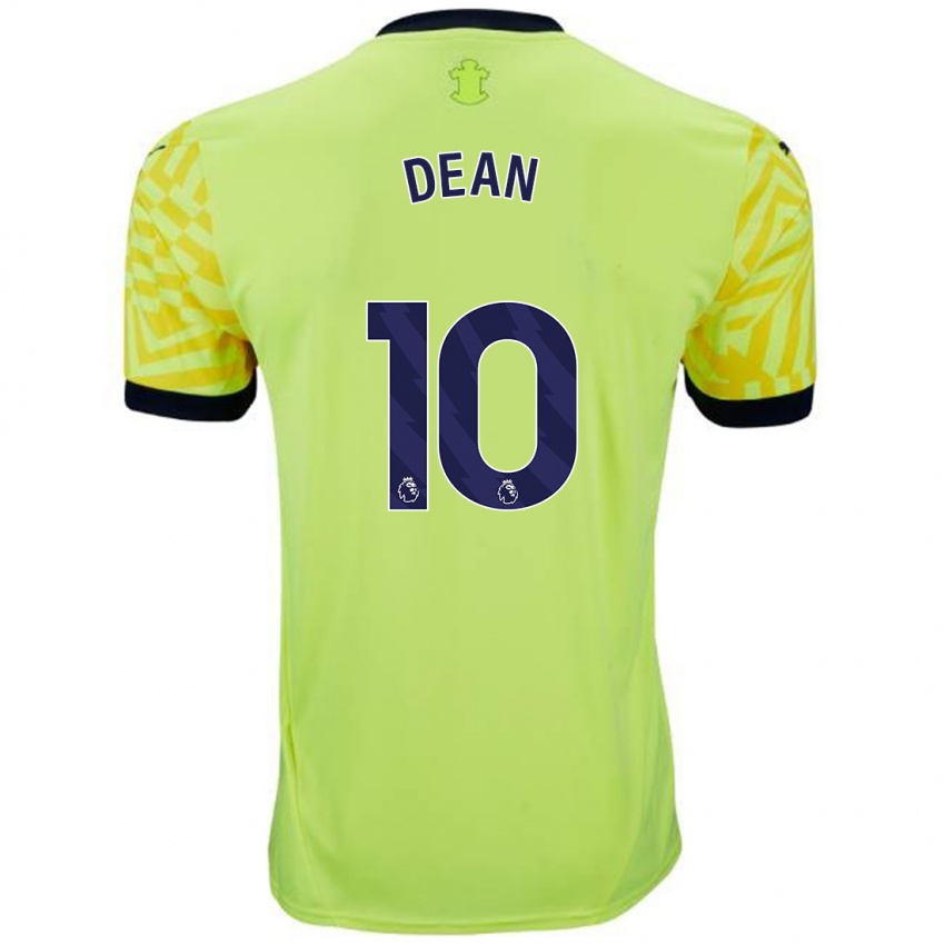 Niño Camiseta Rianna Dean #10 Amarillo 2ª Equipación 2024/25 La Camisa Argentina