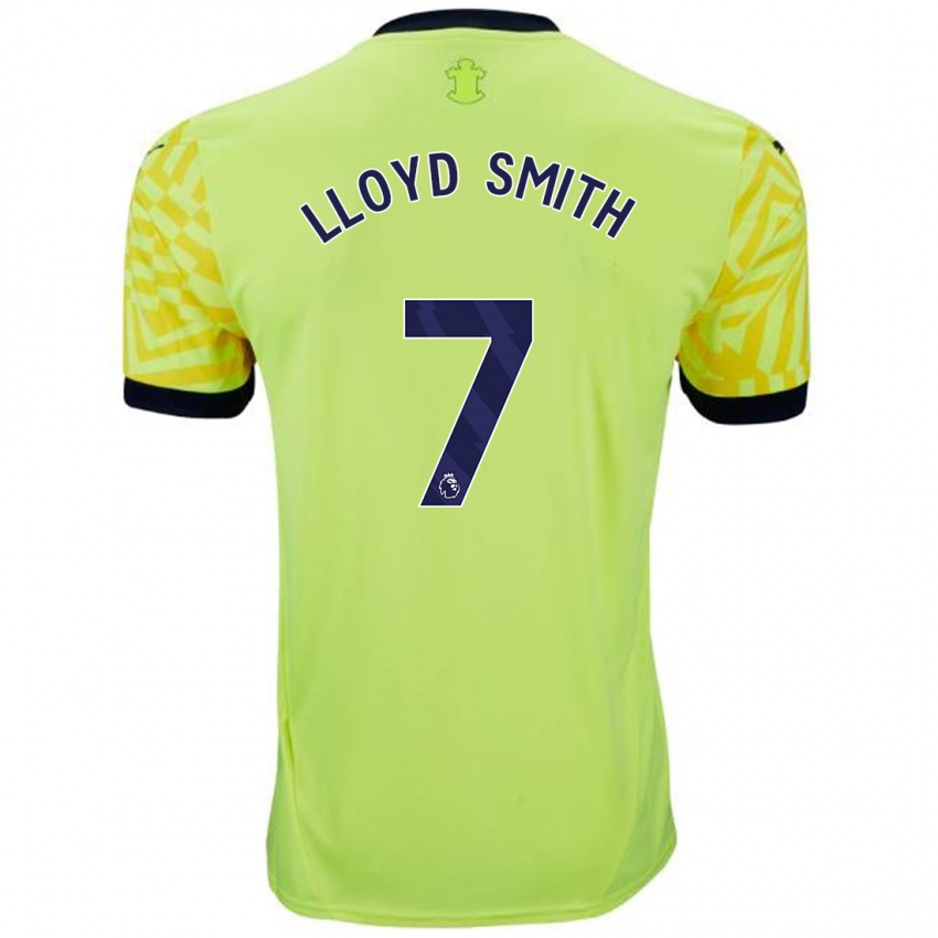 Niño Camiseta Lexi Lloyd-Smith #7 Amarillo 2ª Equipación 2024/25 La Camisa Argentina