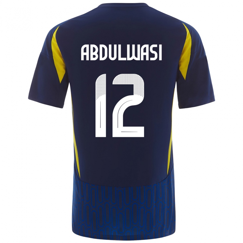 Niño Camiseta Dalal Abdulwasi #12 Azul Amarillo 2ª Equipación 2024/25 La Camisa Argentina