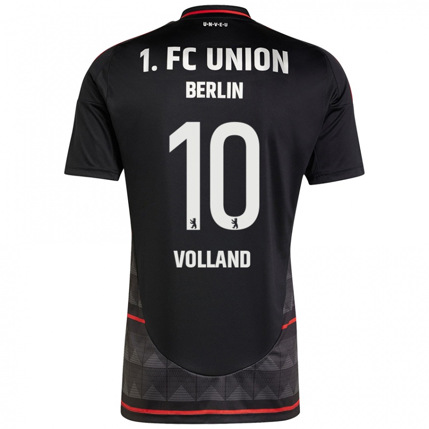 Niño Camiseta Kevin Volland #10 Negro 2ª Equipación 2024/25 La Camisa Argentina