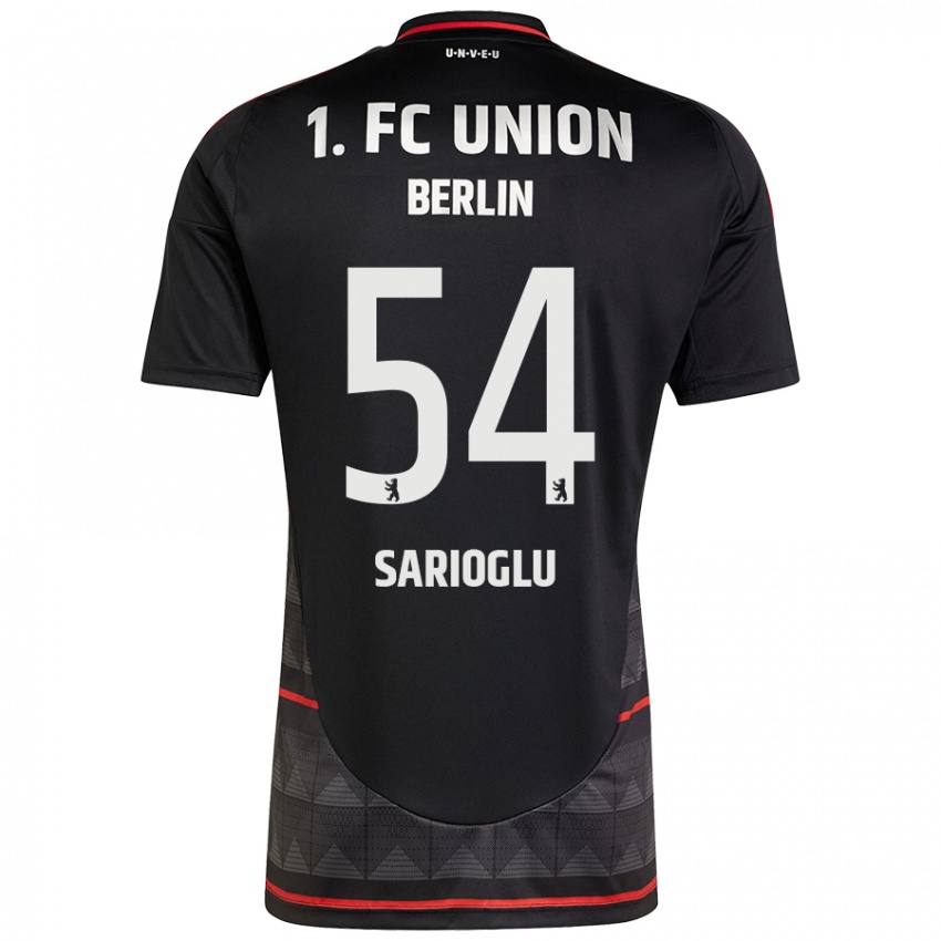 Niño Camiseta Defne Sarıoğlu #54 Negro 2ª Equipación 2024/25 La Camisa Argentina