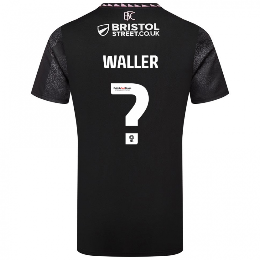 Niño Camiseta Sam Waller #0 Negro 2ª Equipación 2024/25 La Camisa Argentina