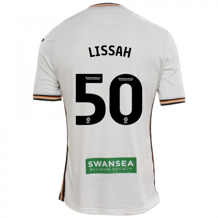 Hombre Camiseta Filip Lissah #50 Blanco 1ª Equipación 2024/25 La Camisa Argentina