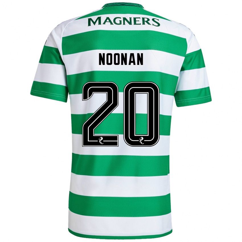 Hombre Camiseta Saoirse Noonan #20 Verde Blanco 1ª Equipación 2024/25 La Camisa Argentina