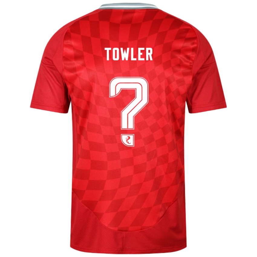 Hombre Camiseta Evan Towler #0 Rojo 1ª Equipación 2024/25 La Camisa Argentina