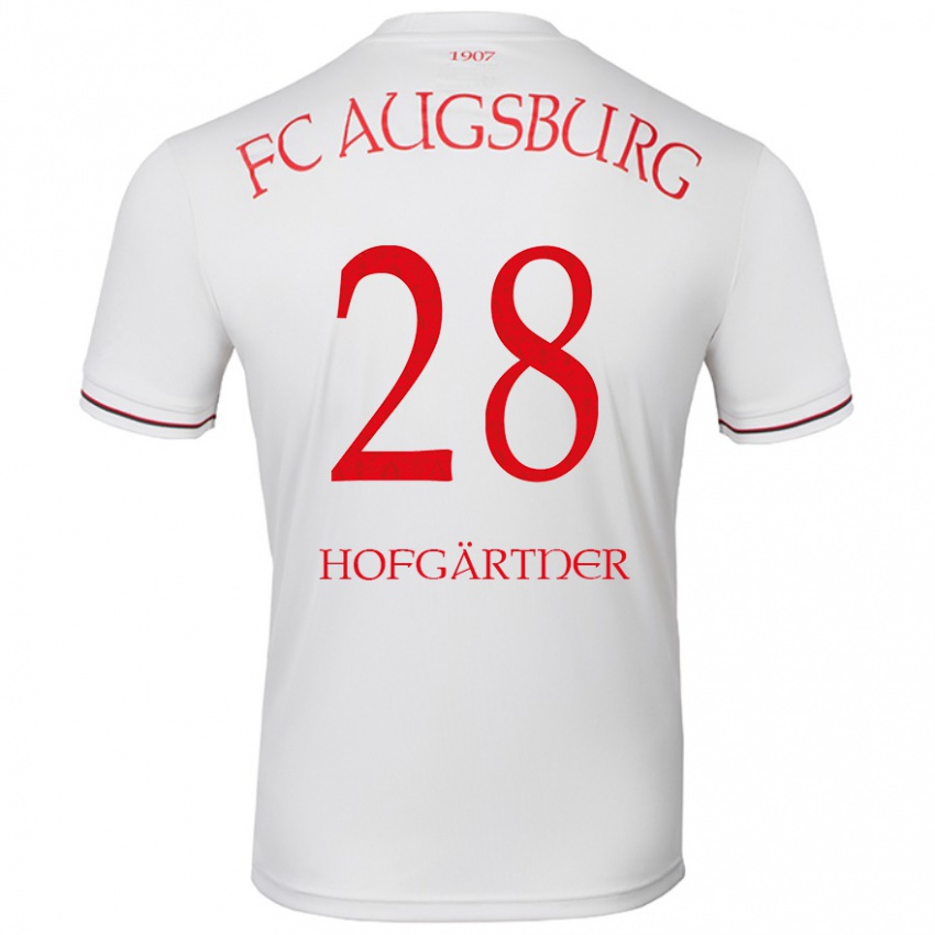 Hombre Camiseta Hendrik Hofgärtner #28 Blanco 1ª Equipación 2024/25 La Camisa Argentina