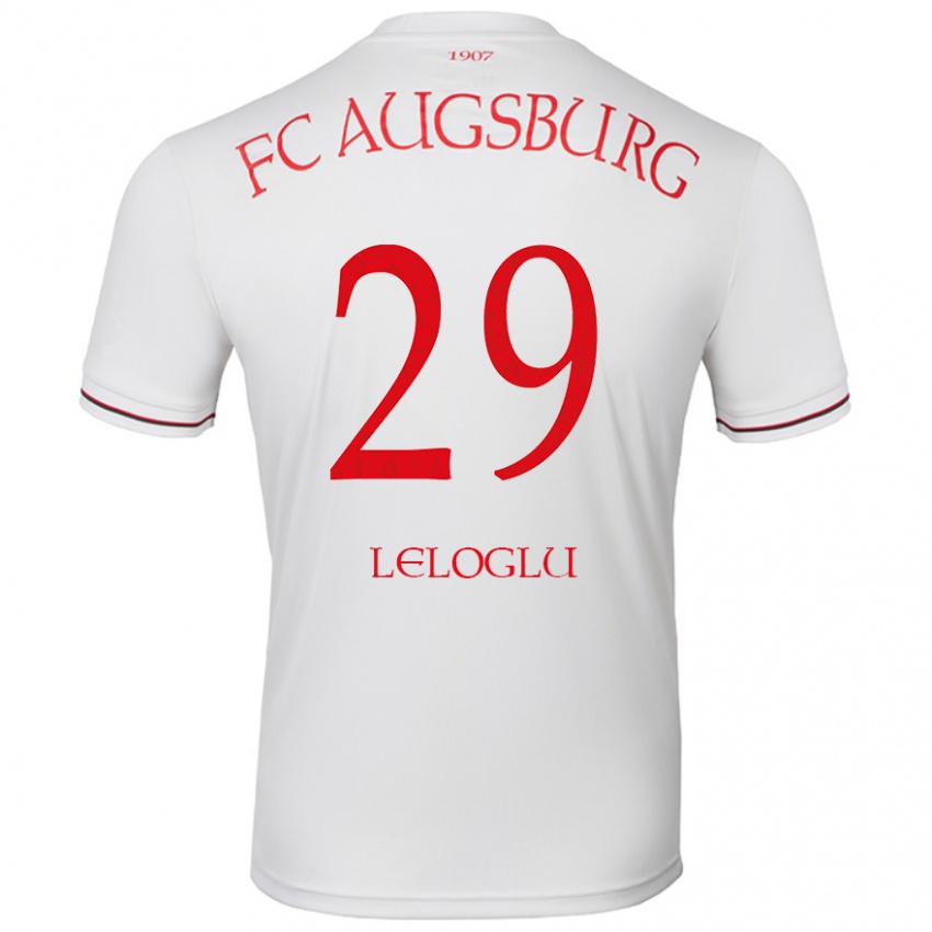 Hombre Camiseta Aras Leloglu #29 Blanco 1ª Equipación 2024/25 La Camisa Argentina