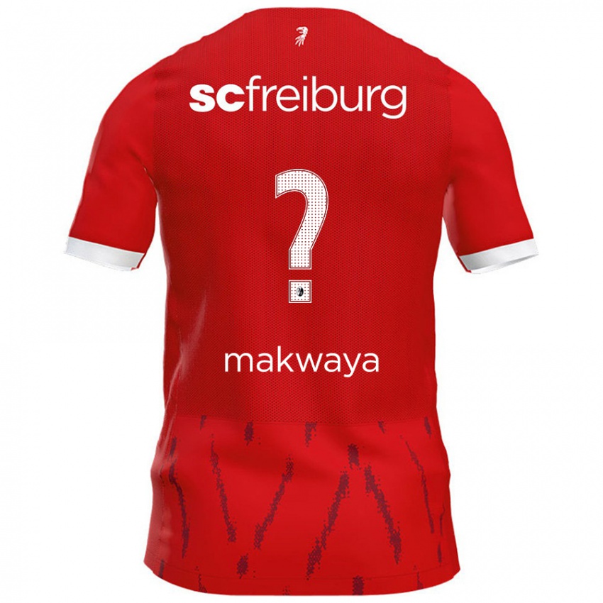 Hombre Camiseta Jayden Makwaya #0 Rojo 1ª Equipación 2024/25 La Camisa Argentina