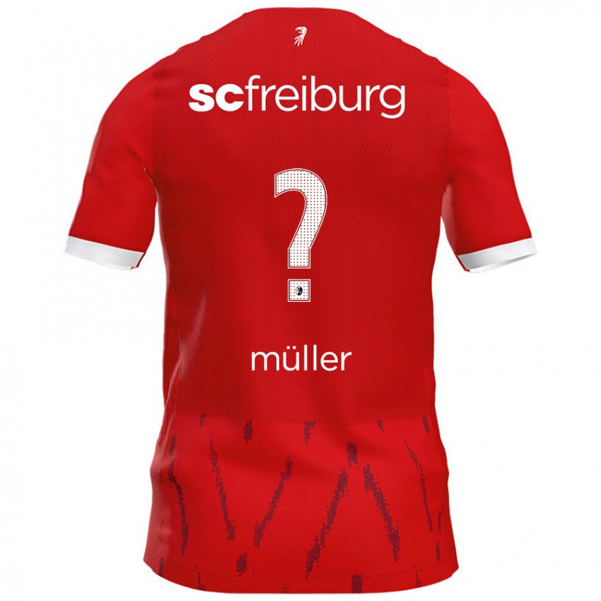 Hombre Camiseta Phillip Müller #0 Rojo 1ª Equipación 2024/25 La Camisa Argentina