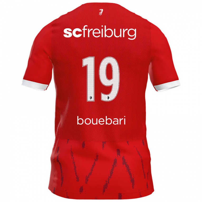 Hombre Camiseta Franci Bouebari #19 Rojo 1ª Equipación 2024/25 La Camisa Argentina