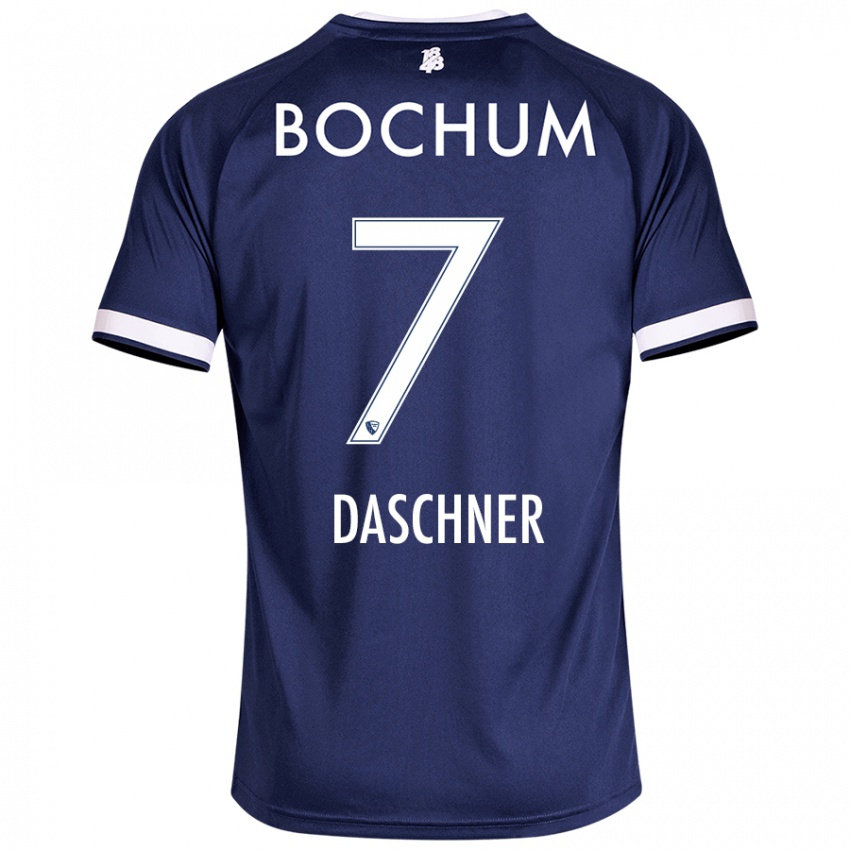 Hombre Camiseta Lukas Daschner #7 Azul Oscuro 1ª Equipación 2024/25 La Camisa Argentina