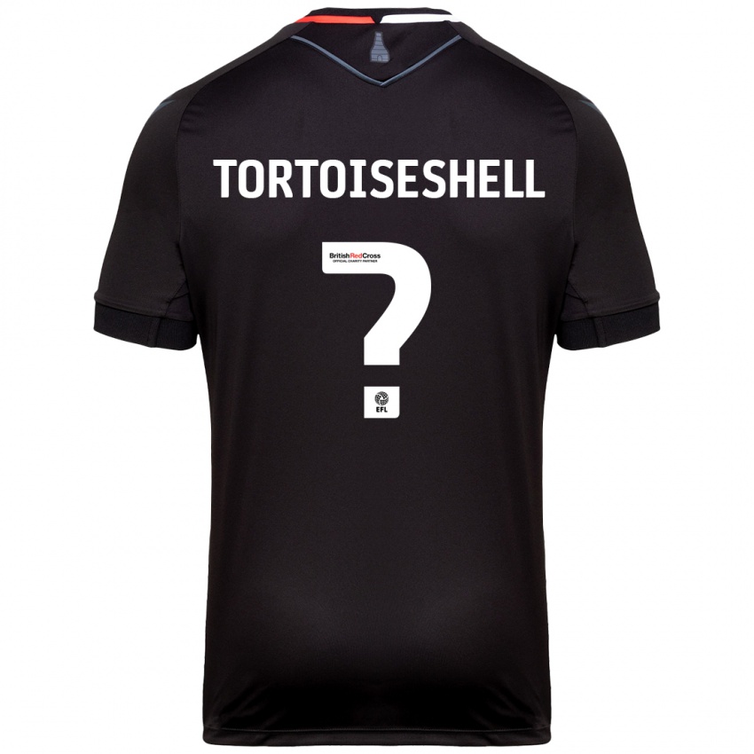 Hombre Camiseta Jenson Tortoiseshell #0 Negro 2ª Equipación 2024/25 La Camisa Argentina