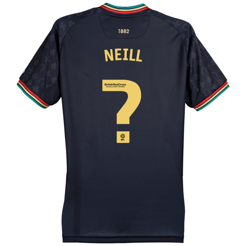 Hombre Camiseta Fraser Neill #0 Azul Marino Oscuro 2ª Equipación 2024/25 La Camisa Argentina