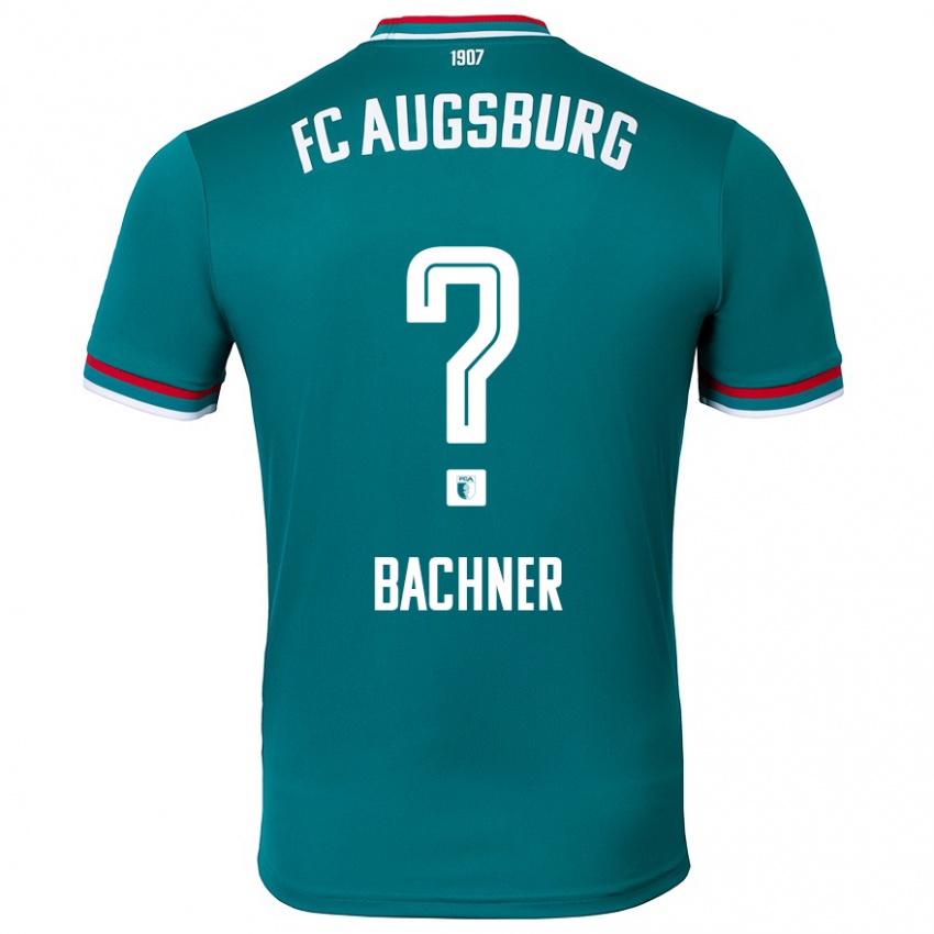 Hombre Camiseta Max Bachner #0 Verde Oscuro 2ª Equipación 2024/25 La Camisa Argentina