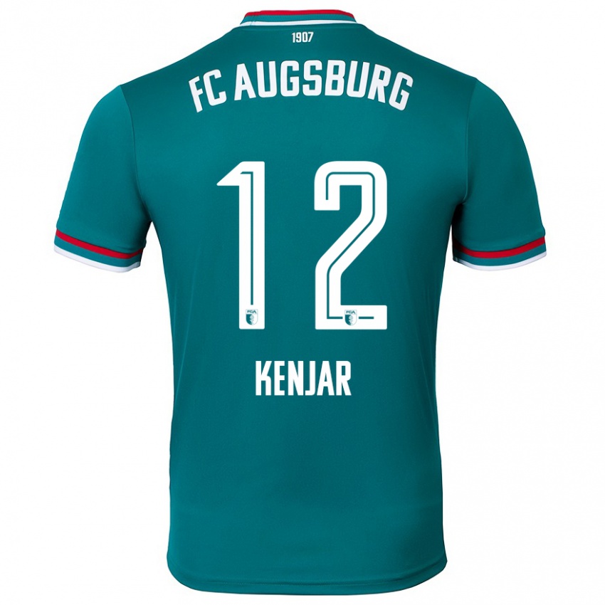 Hombre Camiseta Alen Kenjar #12 Verde Oscuro 2ª Equipación 2024/25 La Camisa Argentina