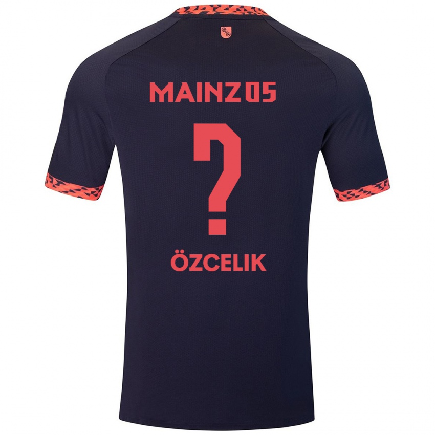 Hombre Camiseta Mehmet Özcelik #0 Azul Coral Rojo 2ª Equipación 2024/25 La Camisa Argentina