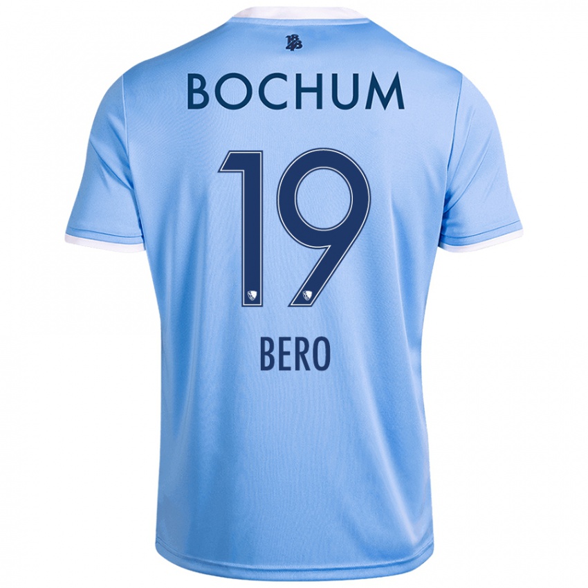 Hombre Camiseta Matus Bero #19 Azul Cielo 2ª Equipación 2024/25 La Camisa Argentina