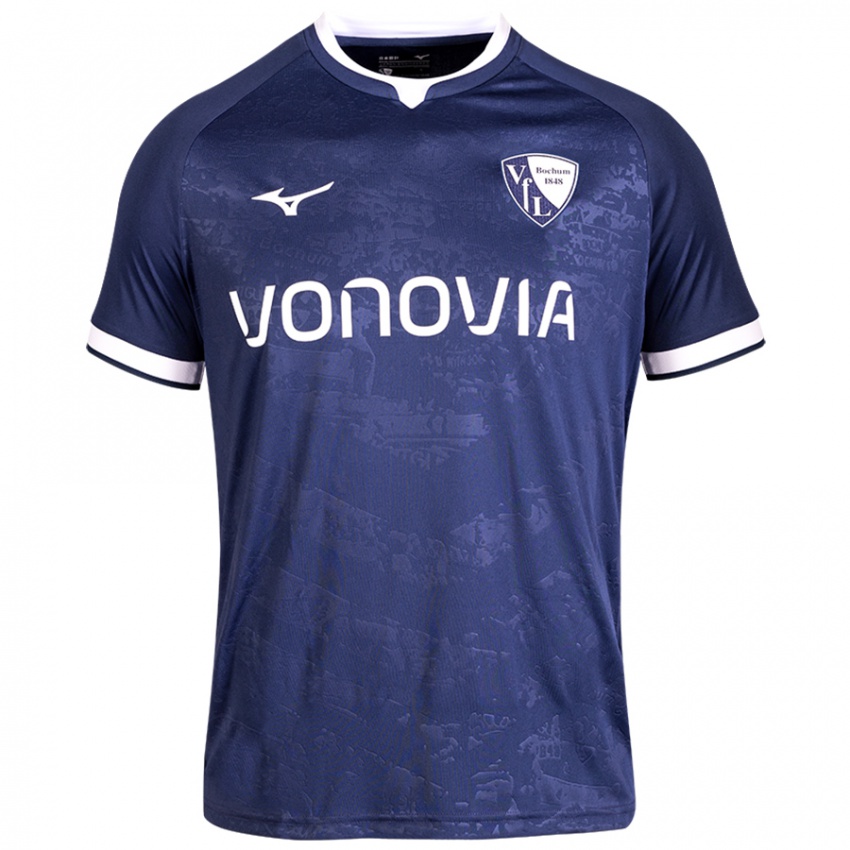 Mujer Camiseta Elia-Giona Salamone #3 Azul Oscuro 1ª Equipación 2024/25 La Camisa Argentina