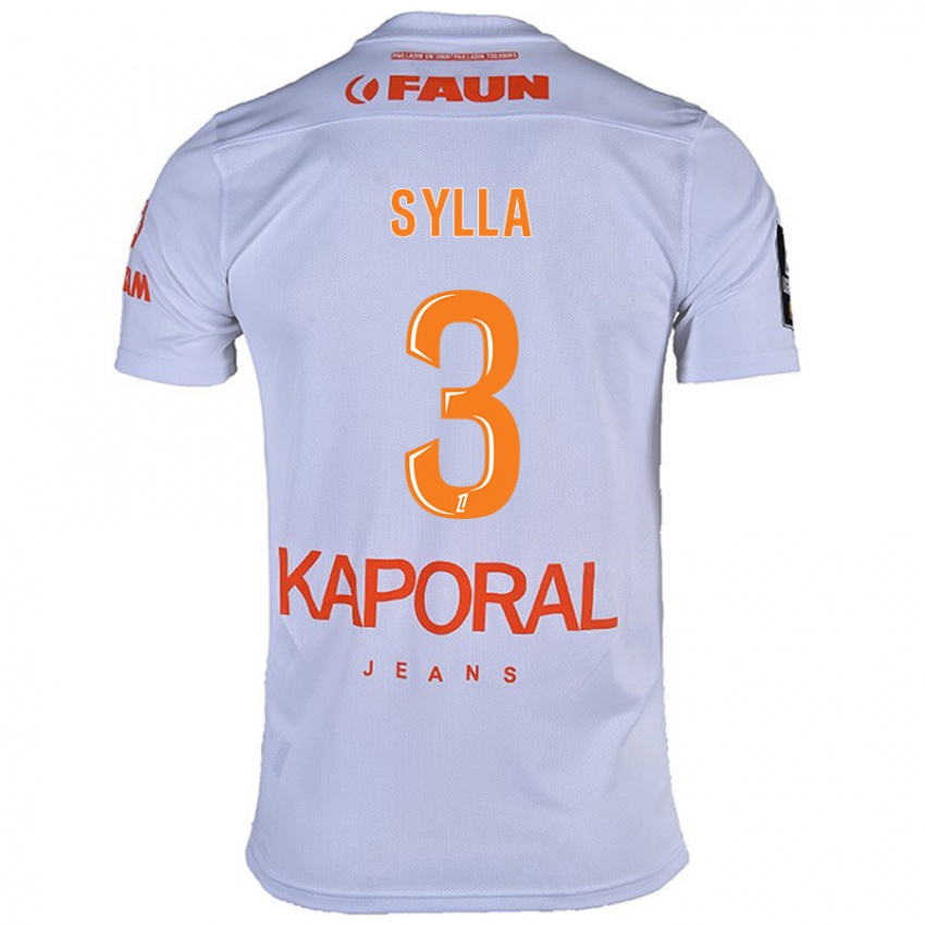 Mujer Camiseta Issiaga Sylla #3 Blanco 2ª Equipación 2024/25 La Camisa Argentina