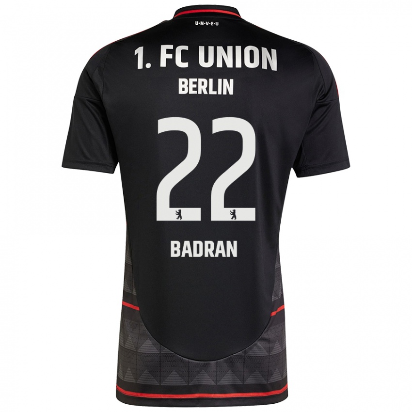 Mujer Camiseta Ahmad Badran #22 Negro 2ª Equipación 2024/25 La Camisa Argentina