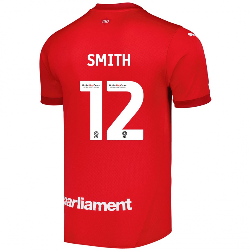 Niño Camiseta Jackson Smith #12 Rojo 1ª Equipación 2024/25 La Camisa Argentina