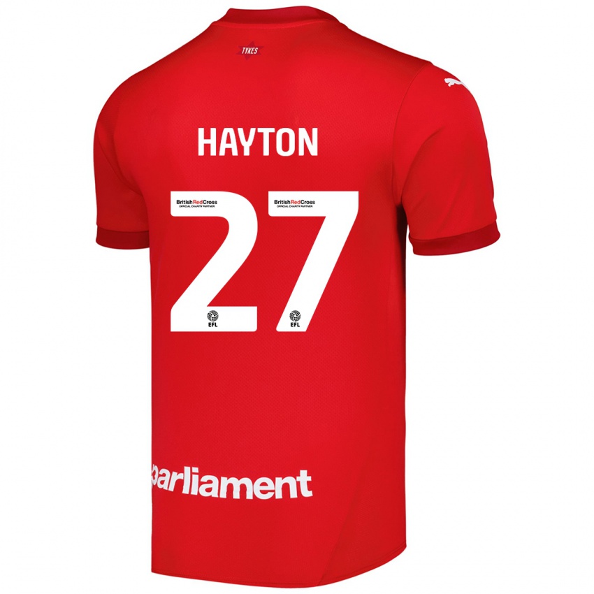 Niño Camiseta Adam Hayton #27 Rojo 1ª Equipación 2024/25 La Camisa Argentina