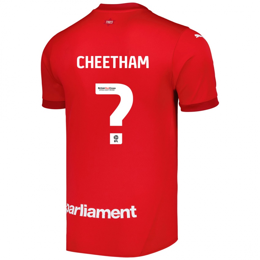 Niño Camiseta Betty Cheetham #0 Rojo 1ª Equipación 2024/25 La Camisa Argentina