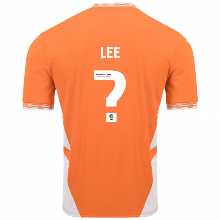 Niño Camiseta Samantha Lee #0 Naranja Blanco 1ª Equipación 2024/25 La Camisa Argentina