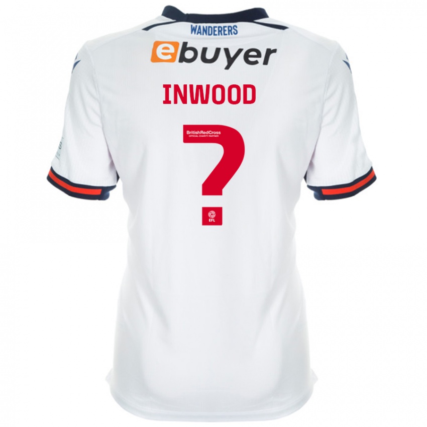 Niño Camiseta Sam Inwood #0 Blanco 1ª Equipación 2024/25 La Camisa Argentina