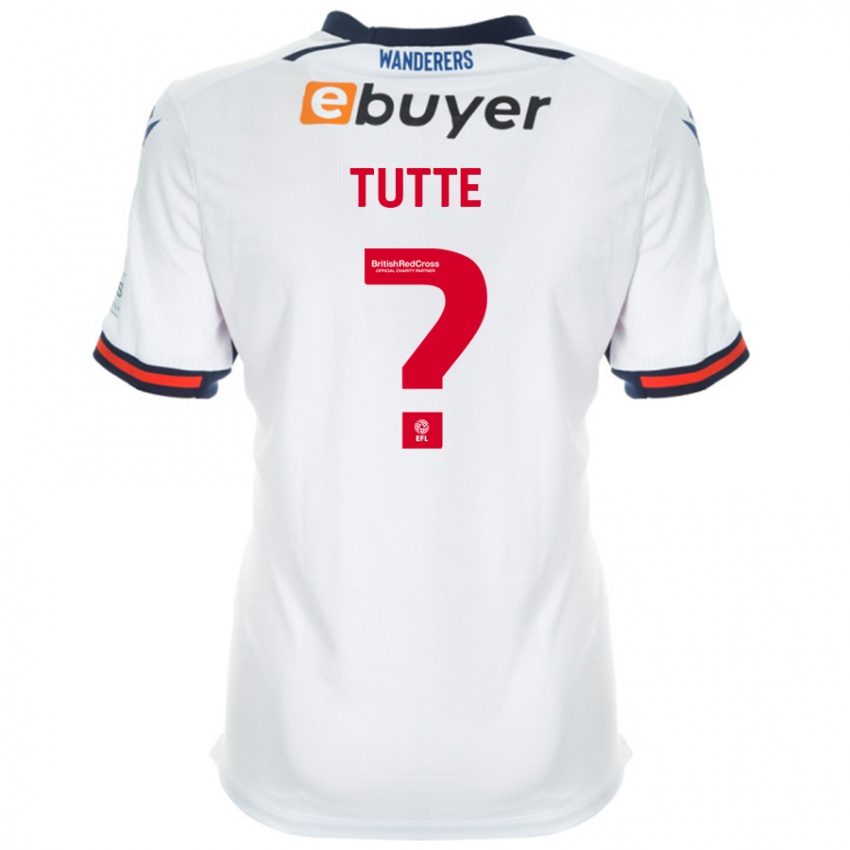 Niño Camiseta Andrew Tutte #0 Blanco 1ª Equipación 2024/25 La Camisa Argentina