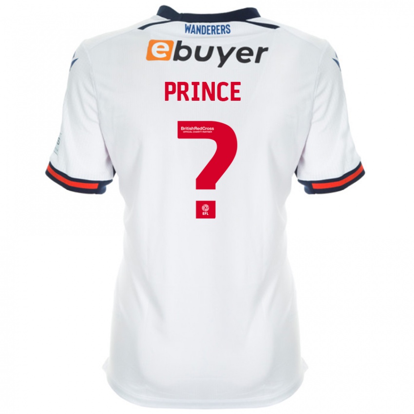 Niño Camiseta Isobel Prince #0 Blanco 1ª Equipación 2024/25 La Camisa Argentina