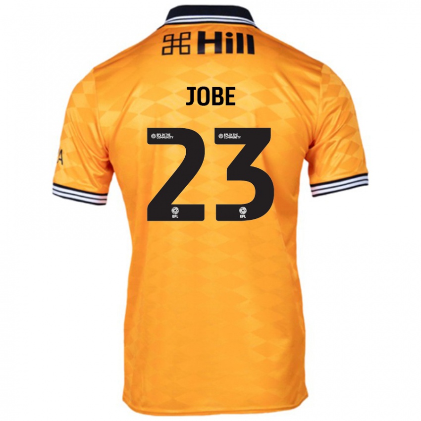 Niño Camiseta Mamadou Jobe #23 Naranja 1ª Equipación 2024/25 La Camisa Argentina