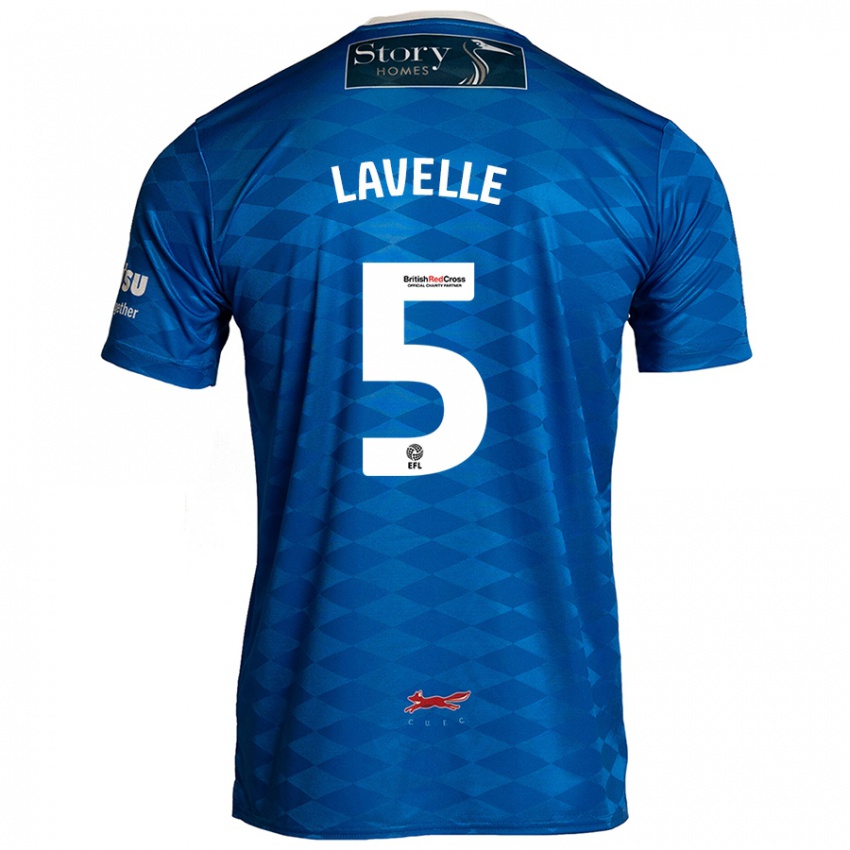 Niño Camiseta Sam Lavelle #5 Azul 1ª Equipación 2024/25 La Camisa Argentina