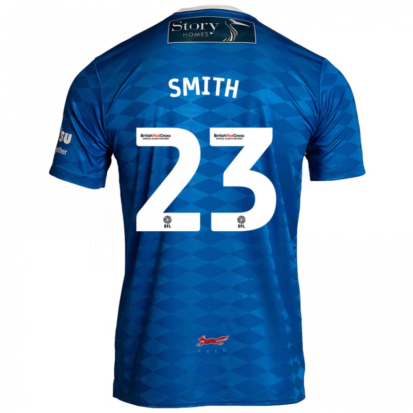 Niño Camiseta Jude Smith #23 Azul 1ª Equipación 2024/25 La Camisa Argentina