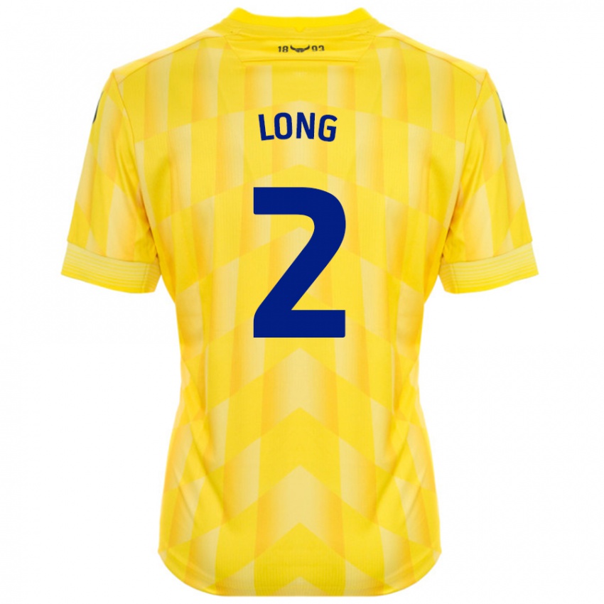 Niño Camiseta Sam Long #2 Amarillo 1ª Equipación 2024/25 La Camisa Argentina