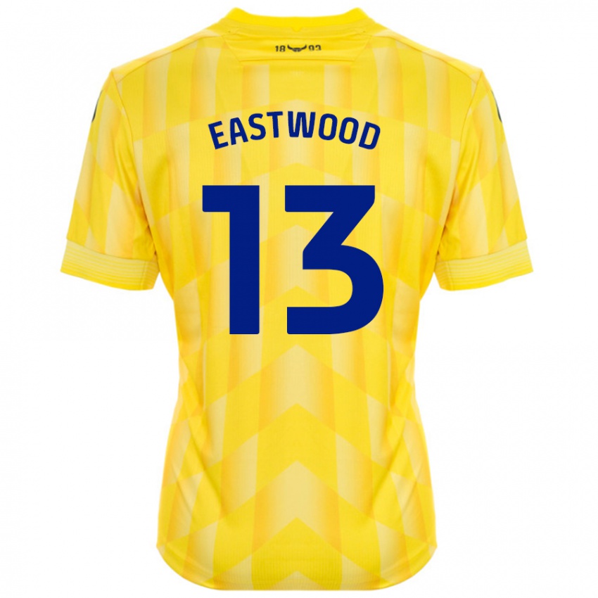 Niño Camiseta Simon Eastwood #13 Amarillo 1ª Equipación 2024/25 La Camisa Argentina