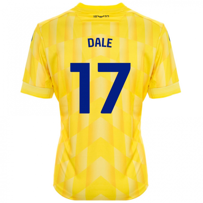 Niño Camiseta Owen Dale #17 Amarillo 1ª Equipación 2024/25 La Camisa Argentina