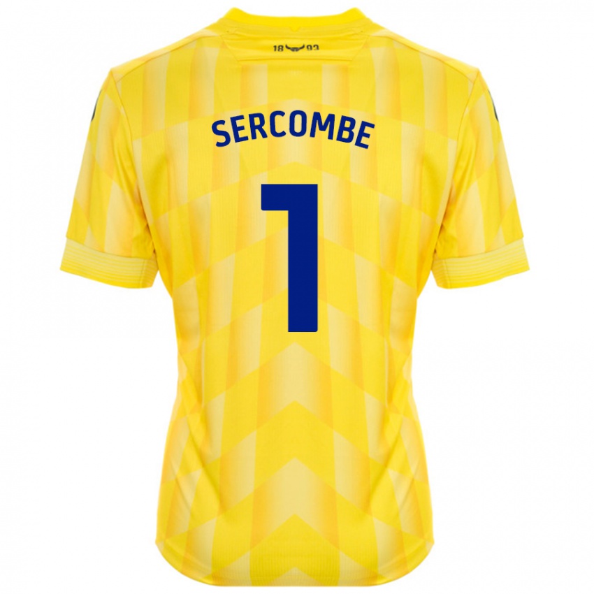 Niño Camiseta Paris Sercombe #1 Amarillo 1ª Equipación 2024/25 La Camisa Argentina