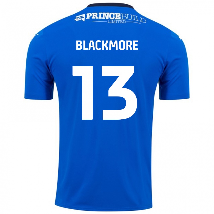 Niño Camiseta Will Blackmore #13 Azul Blanco 1ª Equipación 2024/25 La Camisa Argentina