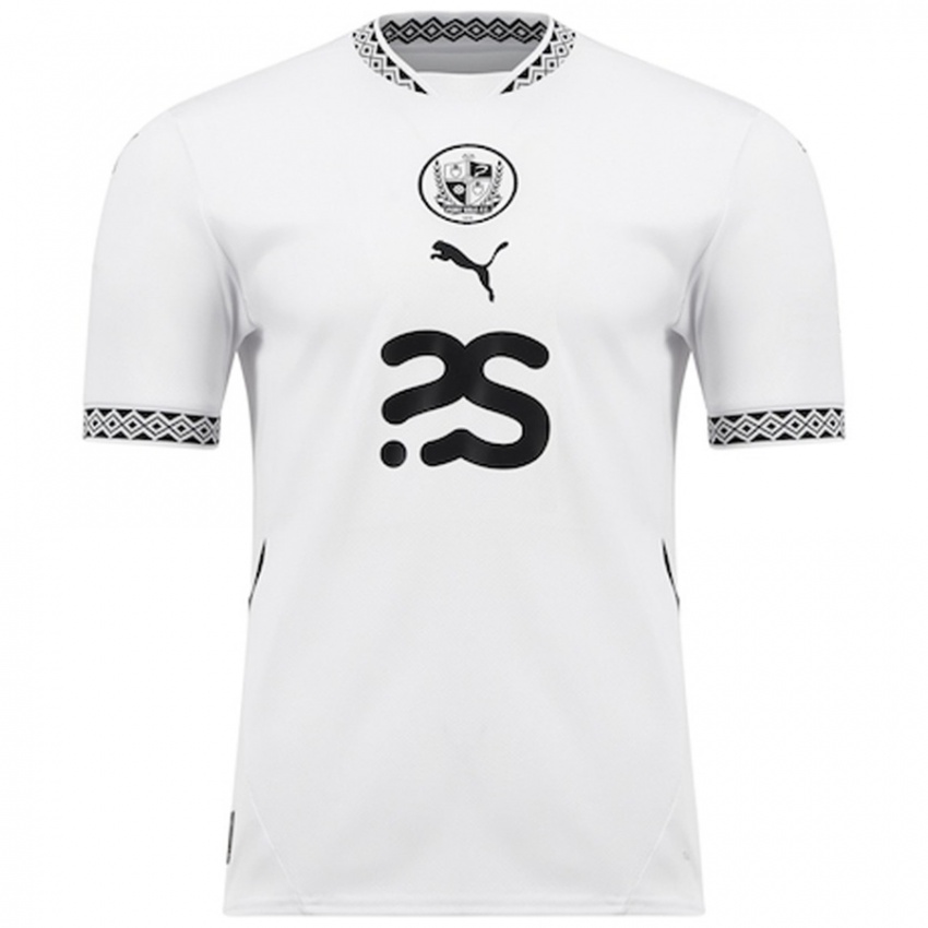 Niño Camiseta Benicio Baker-Boaitey #37 Blanco 1ª Equipación 2024/25 La Camisa Argentina