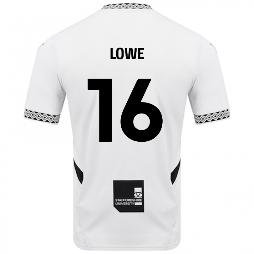 Niño Camiseta Jason Lowe #16 Blanco 1ª Equipación 2024/25 La Camisa Argentina