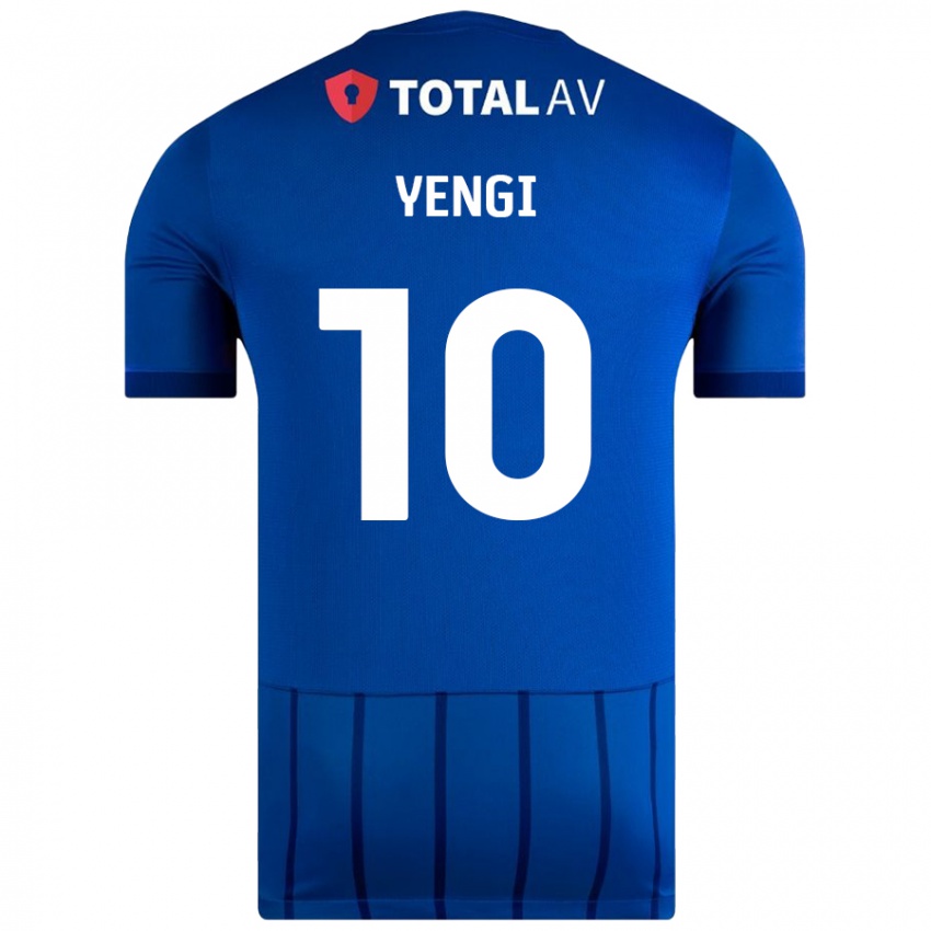 Niño Camiseta Kusini Yengi #10 Azul 1ª Equipación 2024/25 La Camisa Argentina