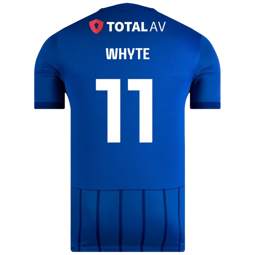 Niño Camiseta Gavin Whyte #11 Azul 1ª Equipación 2024/25 La Camisa Argentina