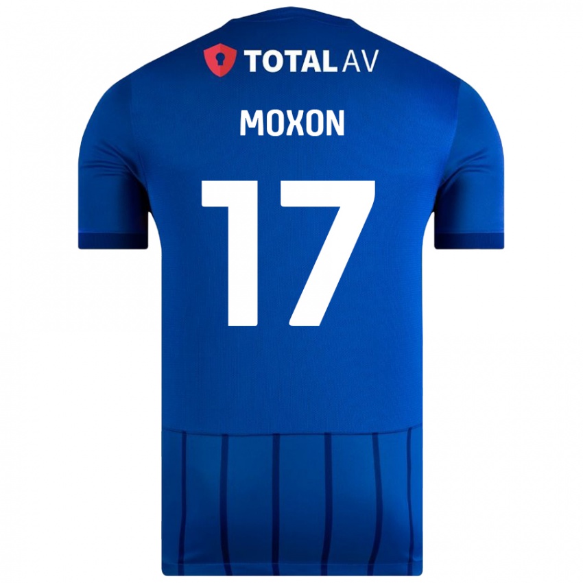 Niño Camiseta Owen Moxon #17 Azul 1ª Equipación 2024/25 La Camisa Argentina